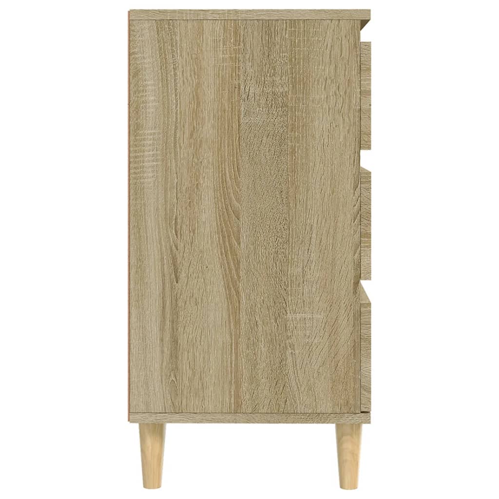 Dressoir 60x35x70 cm bewerkt hout