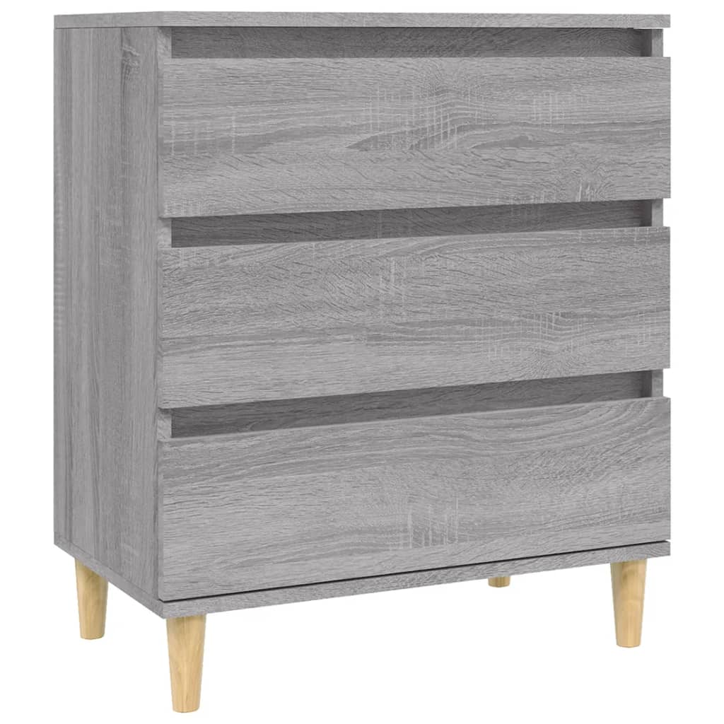 Dressoir 60x35x70 cm bewerkt hout