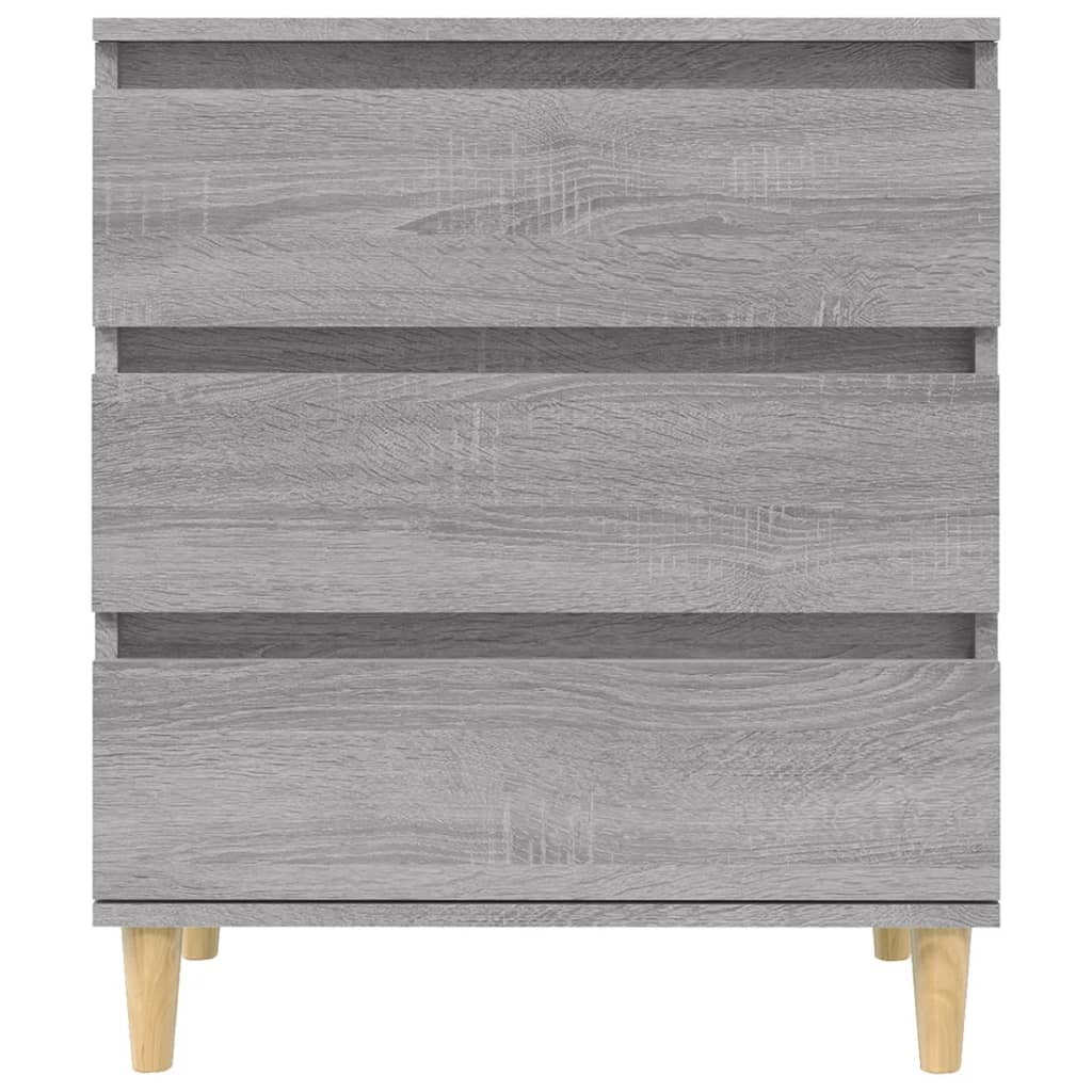 Dressoir 60x35x70 cm bewerkt hout