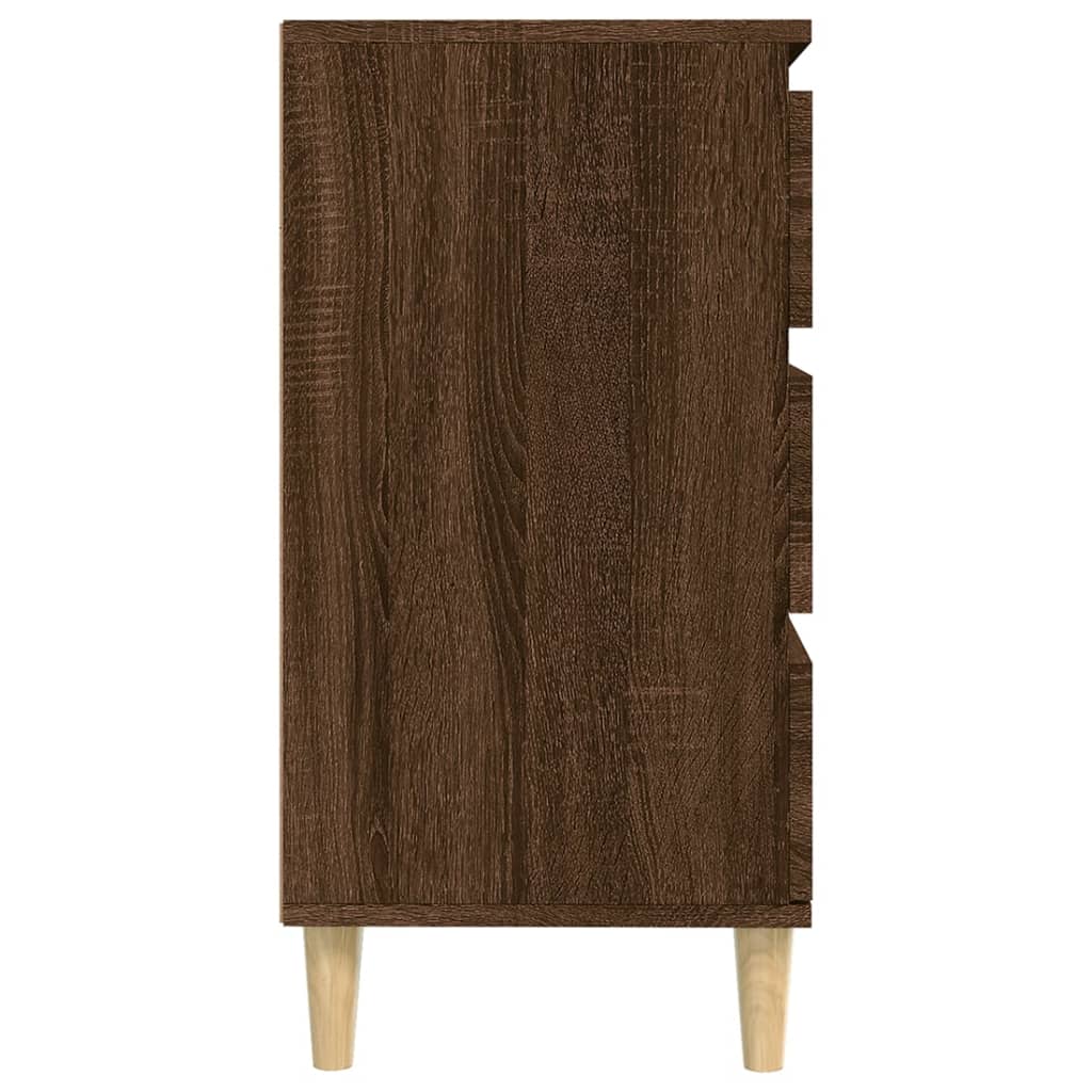 Dressoir 60x35x70 cm bewerkt hout