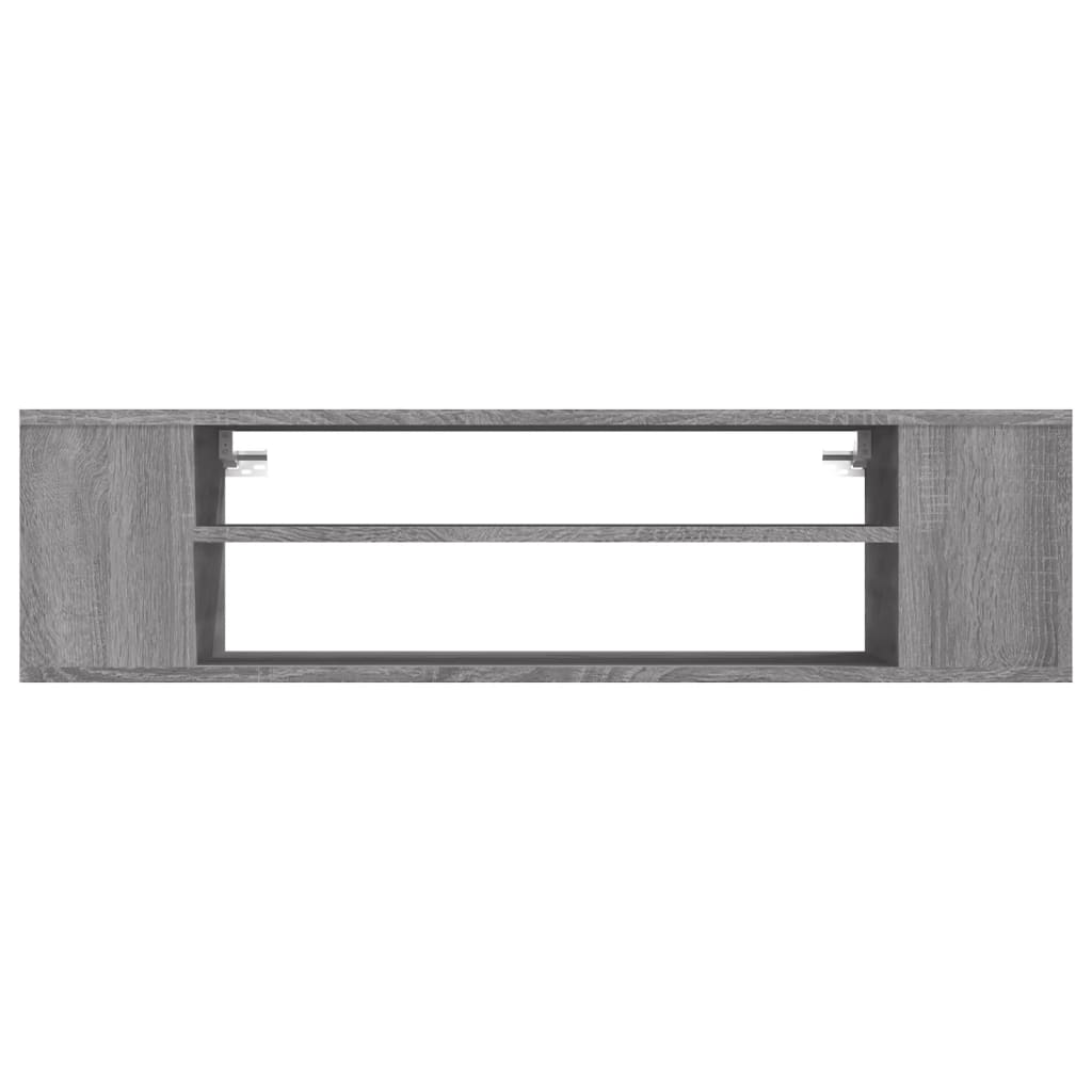 Tv-hangmeubel 100x30x26,5 cm bewerkt hout sonoma eikenkleurig