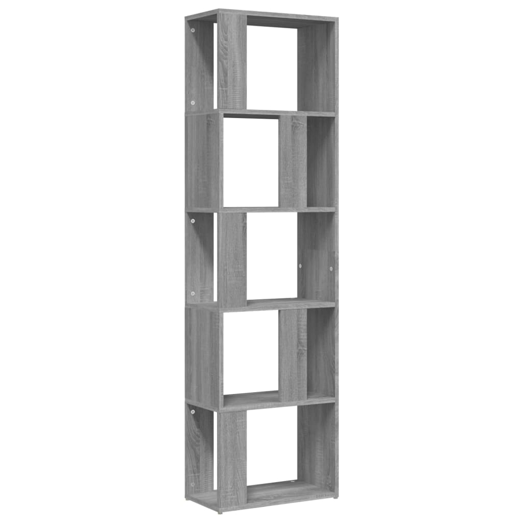 Boekenkast 45x24x160 cm bewerkt hout