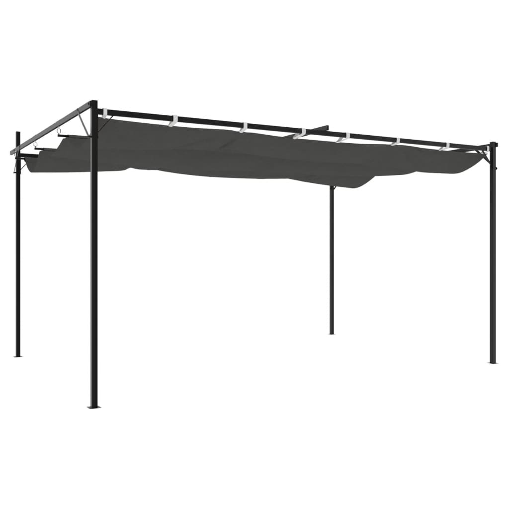 Pergola met uitschuifbaar dak 589x292x230