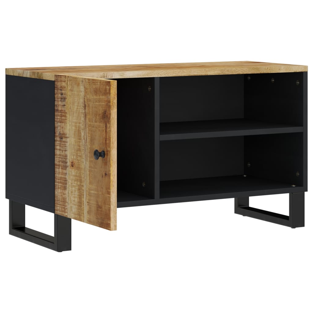 Tv-meubel 80x33x46 cm massief hout gerecycled en bewerkt hout