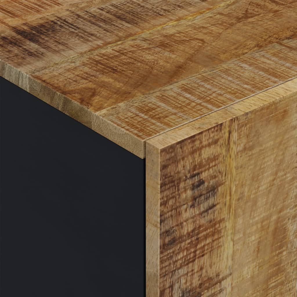 Tv-meubel 80x33x46 cm massief hout gerecycled en bewerkt hout