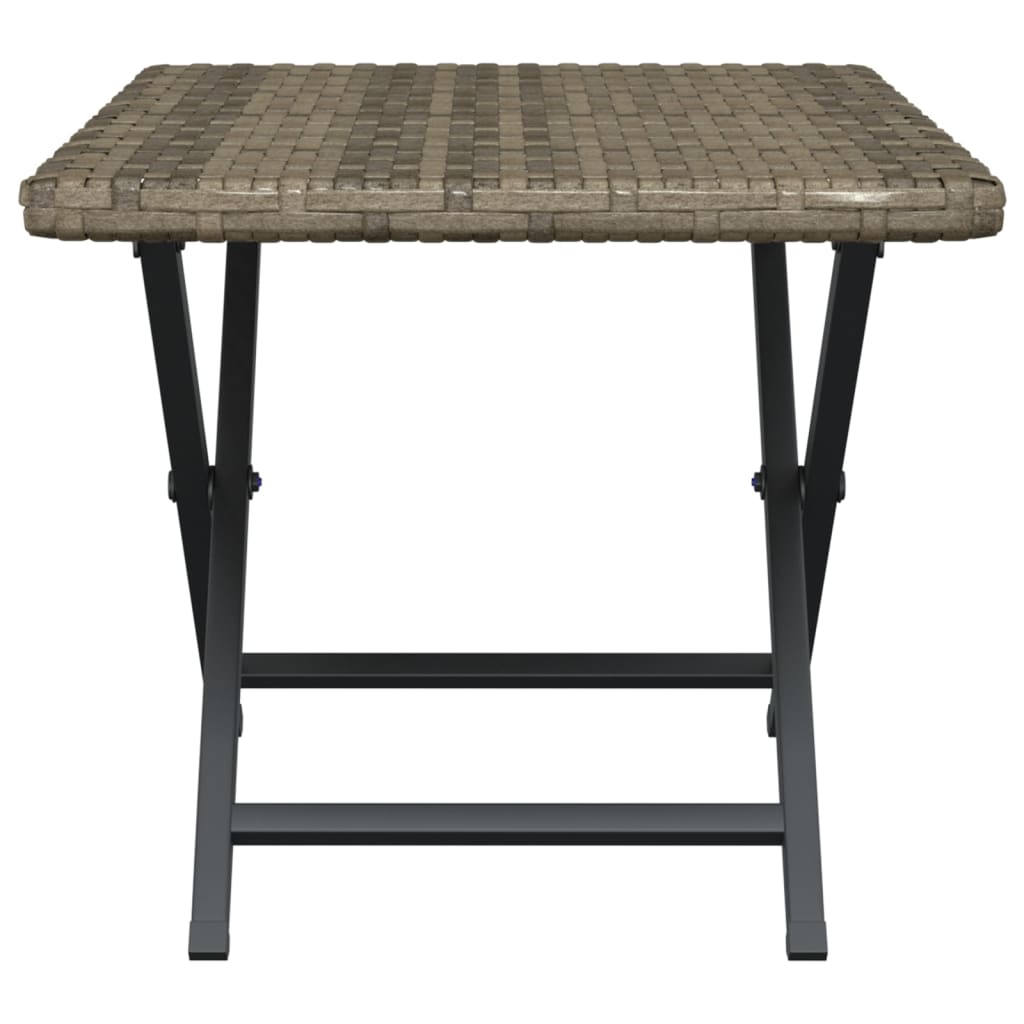 Tafel inklapbaar 45x35x32 cm poly rattan