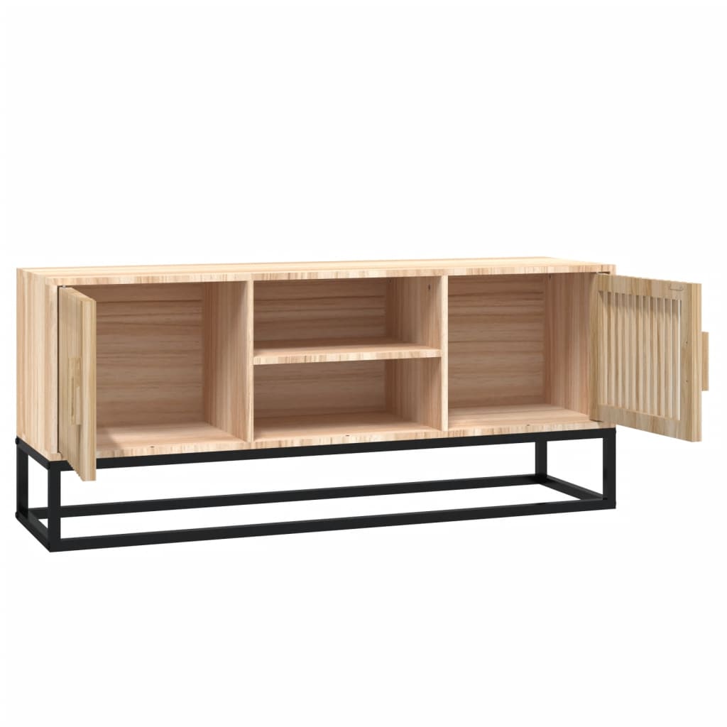 Tv-meubel 105x30x45 cm bewerkt hout