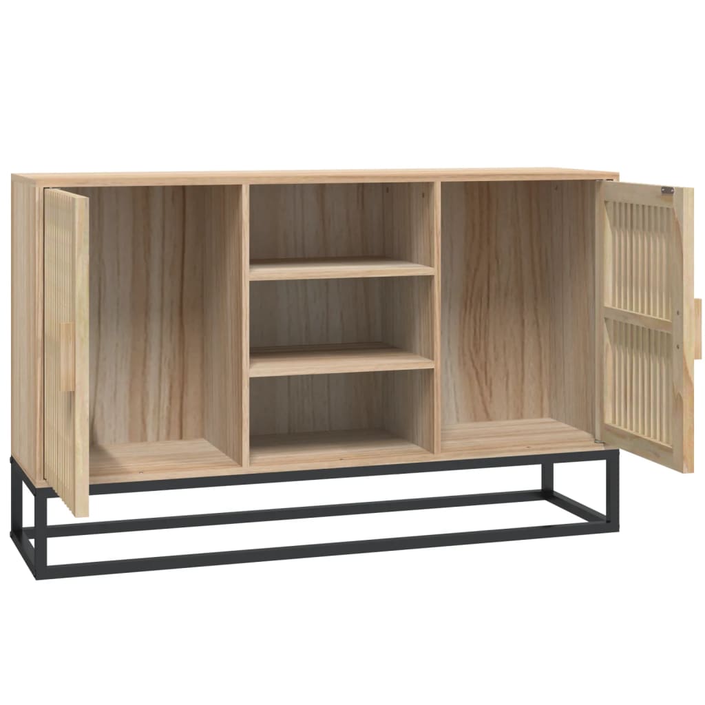 Dressoir 105x30x65 cm bewerkt hout