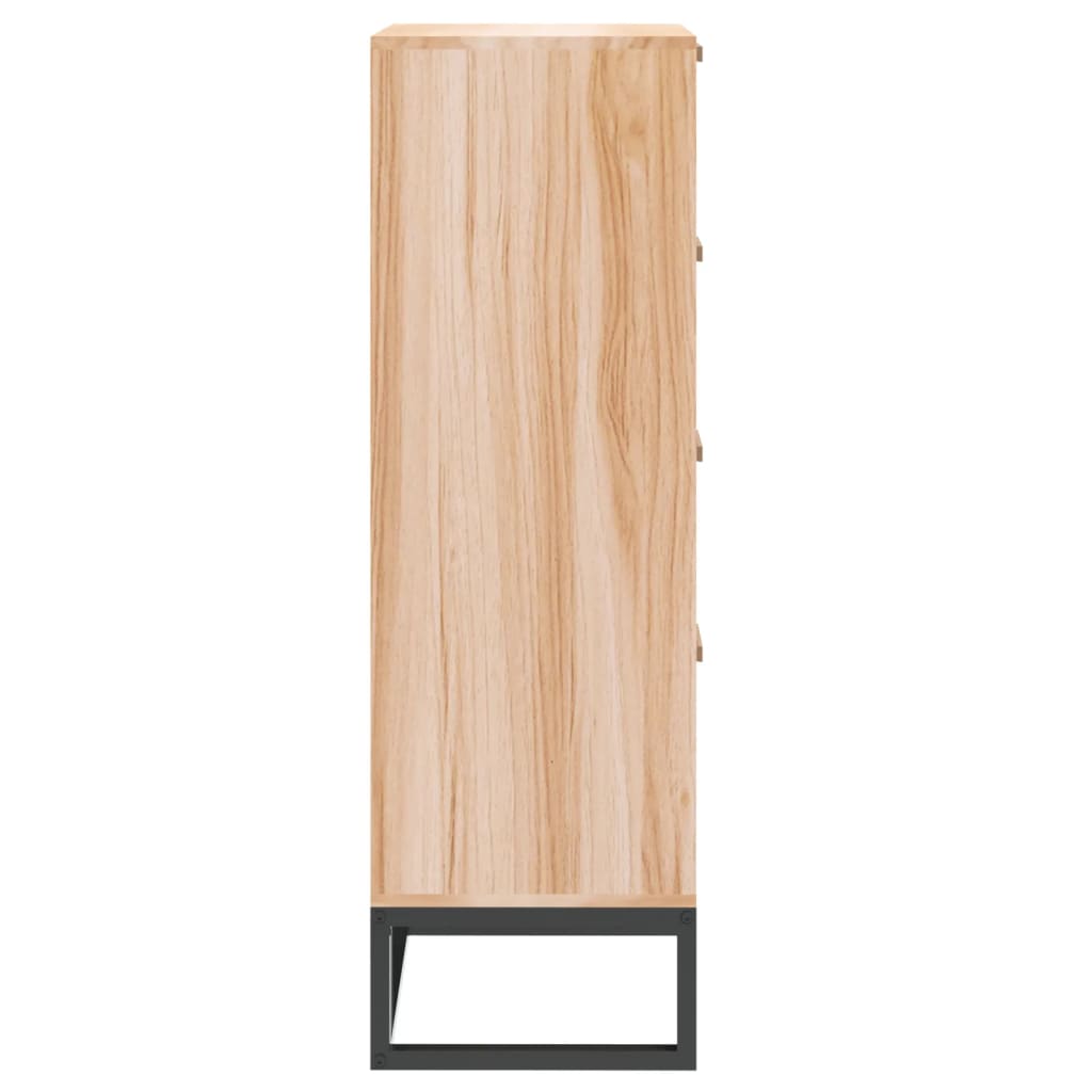 Hoge kast 40x30x95 cm bewerkt hout