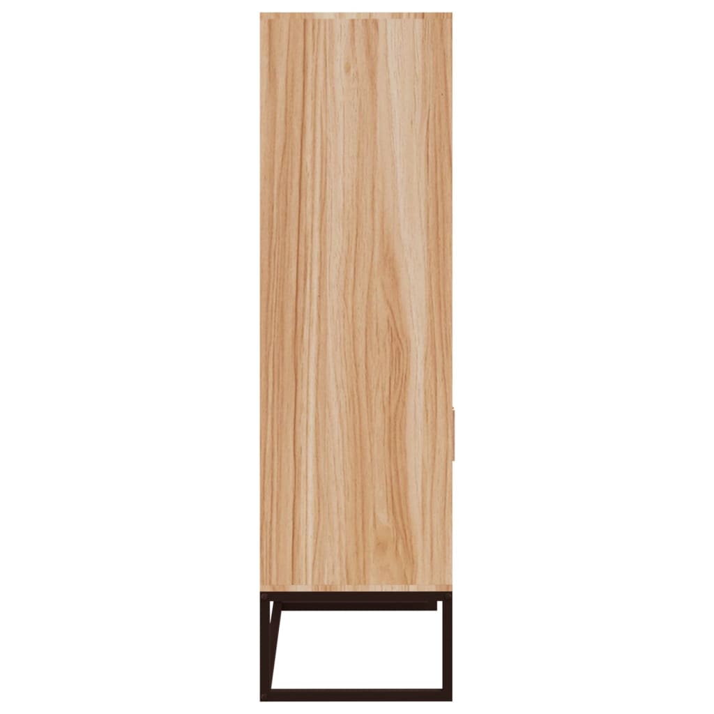 Hoge kast 60x35x125 cm bewerkt hout