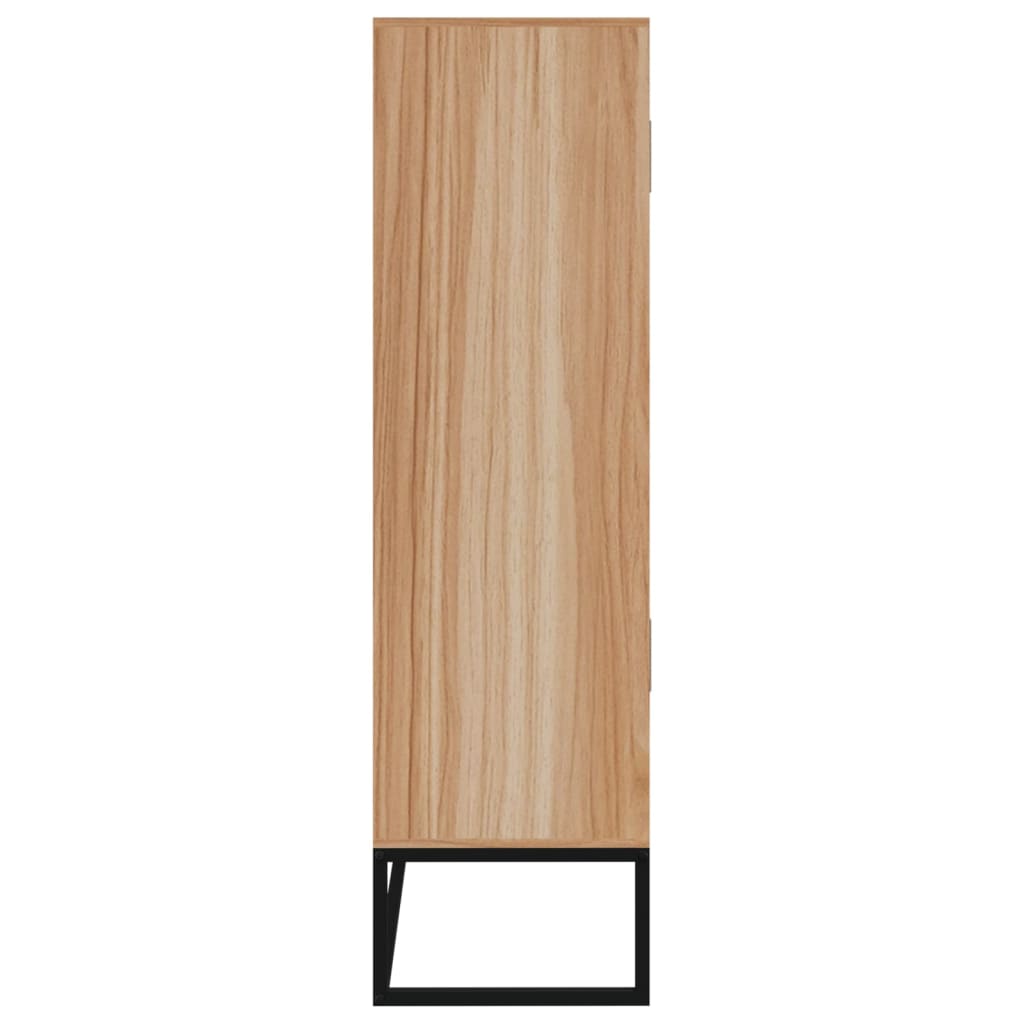 Hoge kast 70x35x125 cm bewerkt hout