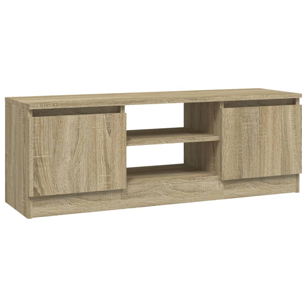 Tv-meubel met deur 102x30x36 cm