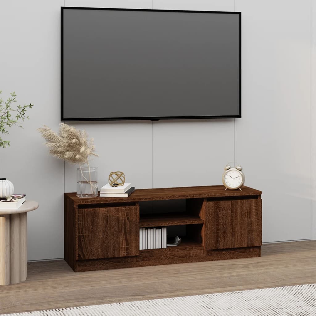 Tv-meubel met deur 102x30x36 cm