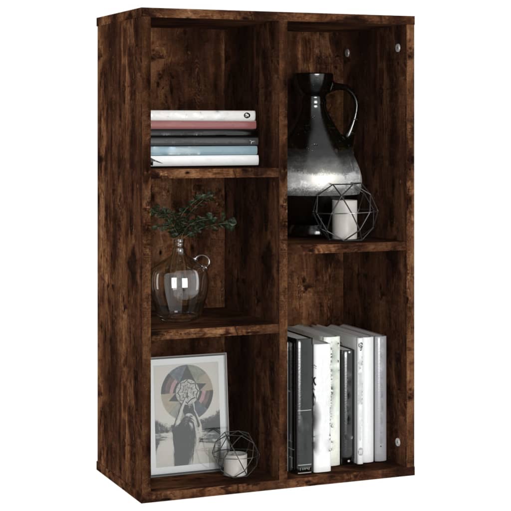 Boekenkast/dressoir 50x25x80 cm bewerkt hout