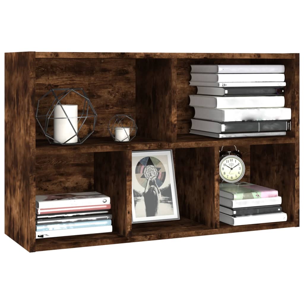 Boekenkast/dressoir 50x25x80 cm bewerkt hout