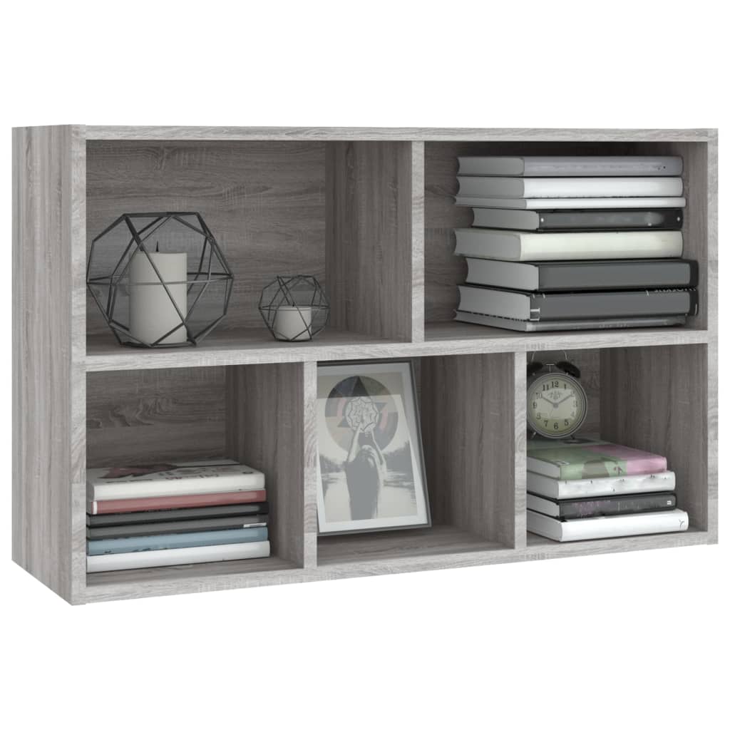 Boekenkast/dressoir 50x25x80 cm bewerkt hout