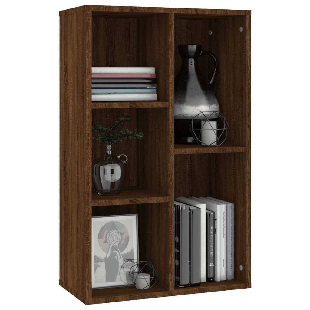 Boekenkast/dressoir 50x25x80 cm bewerkt hout