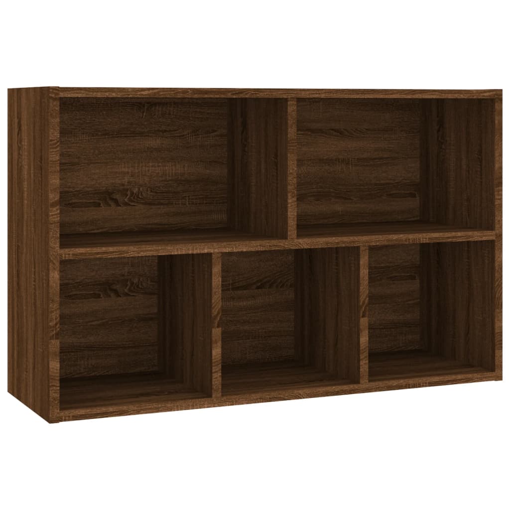 Boekenkast/dressoir 50x25x80 cm bewerkt hout