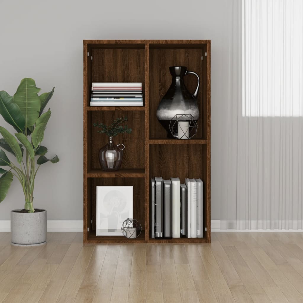 Boekenkast/dressoir 50x25x80 cm bewerkt hout