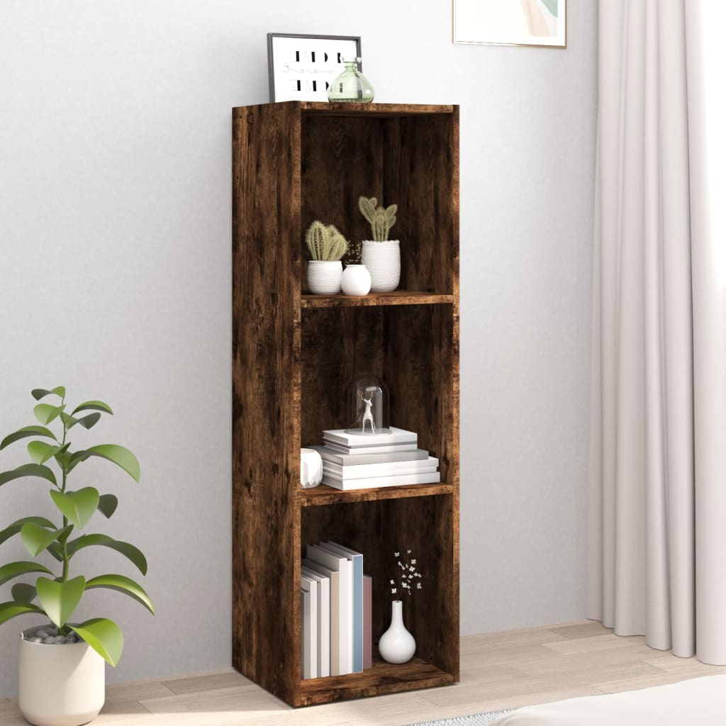 Boekenkast/tv-meubel 36x30x114 cm hout grijs sonoma eiken