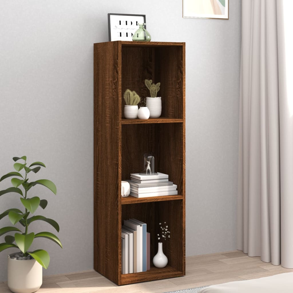 Boekenkast/tv-meubel 36x30x114 cm hout grijs sonoma eiken