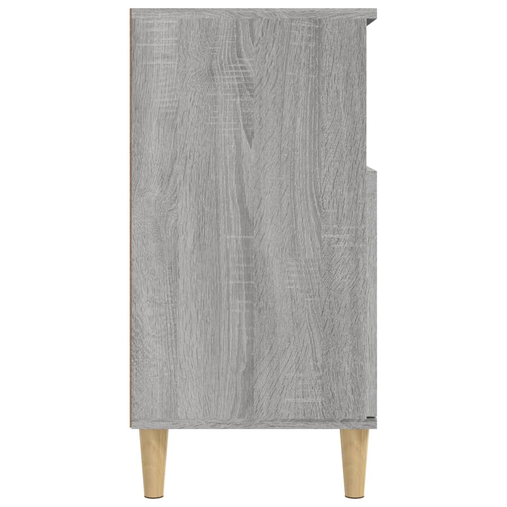 Dressoir 60x35x70 cm bewerkt hout