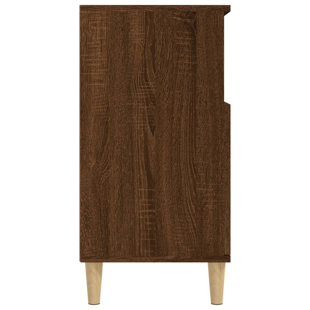 Dressoir 60x35x70 cm bewerkt hout