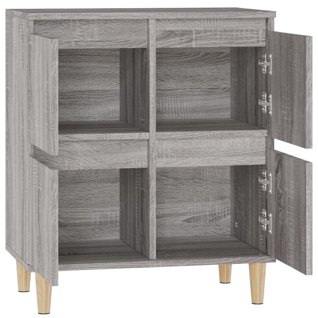 Dressoir 60x35x70 cm bewerkt hout