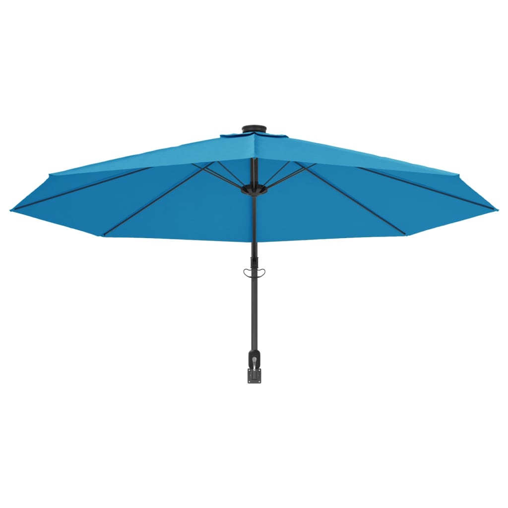 Wandparasol 290 cm geel