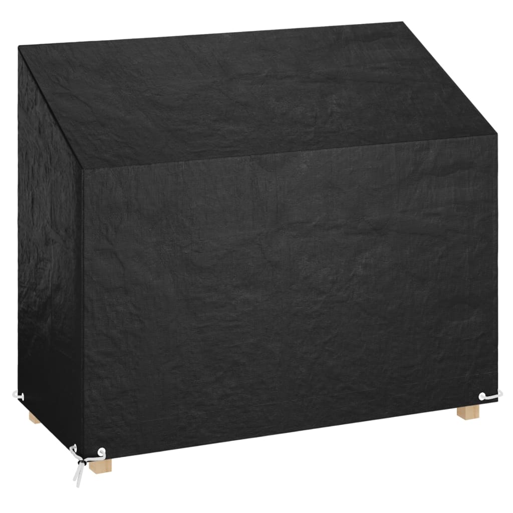 Tuinbankhoezen 2 st 8 oogjes 130x70x70/88 cm polyetheen