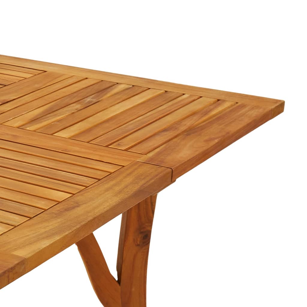 Tuintafel 200x90x75 cm massief acaciahout