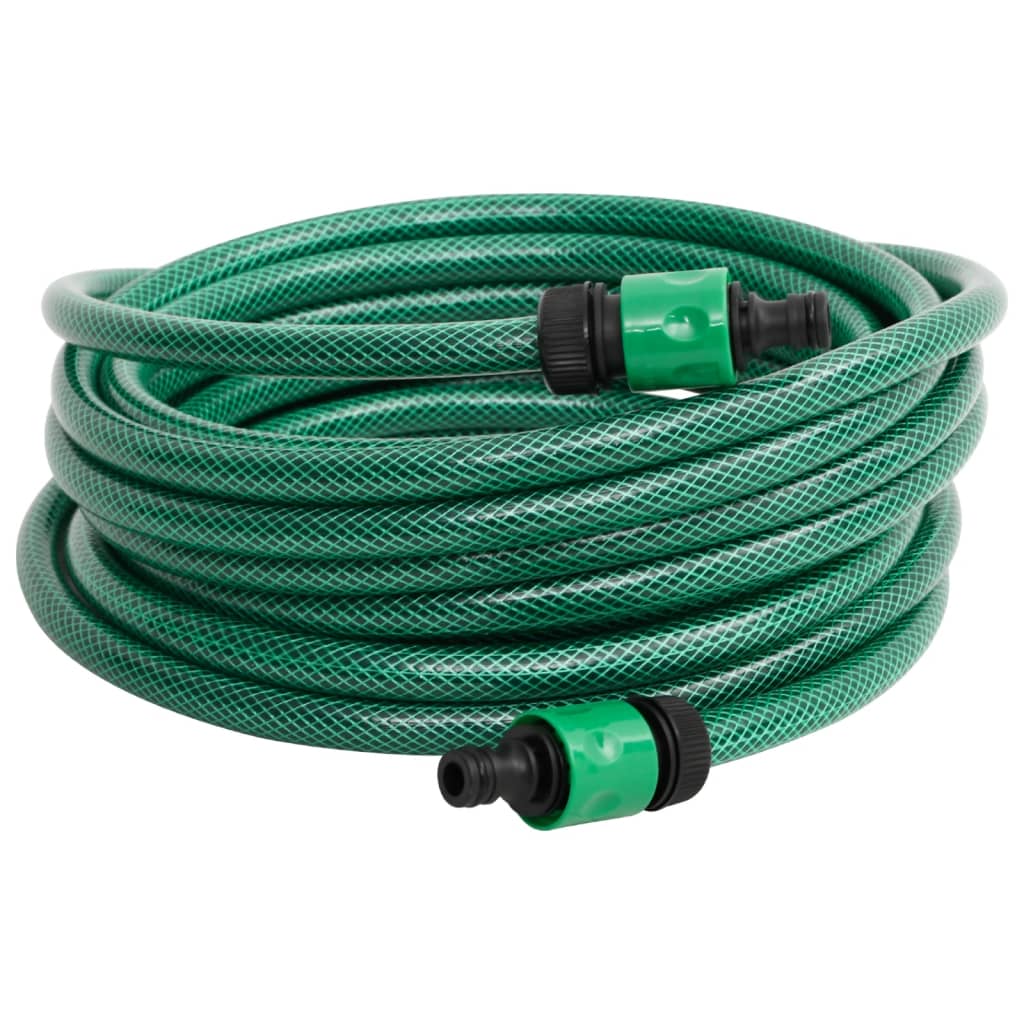 Zwembadslang 20 m PVC groen