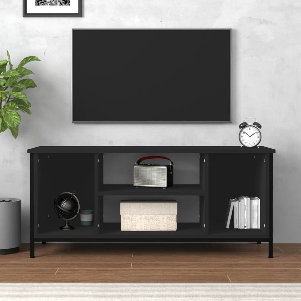 Tv-meubel 102x35x45 cm bewerkt hout eikenkleurig