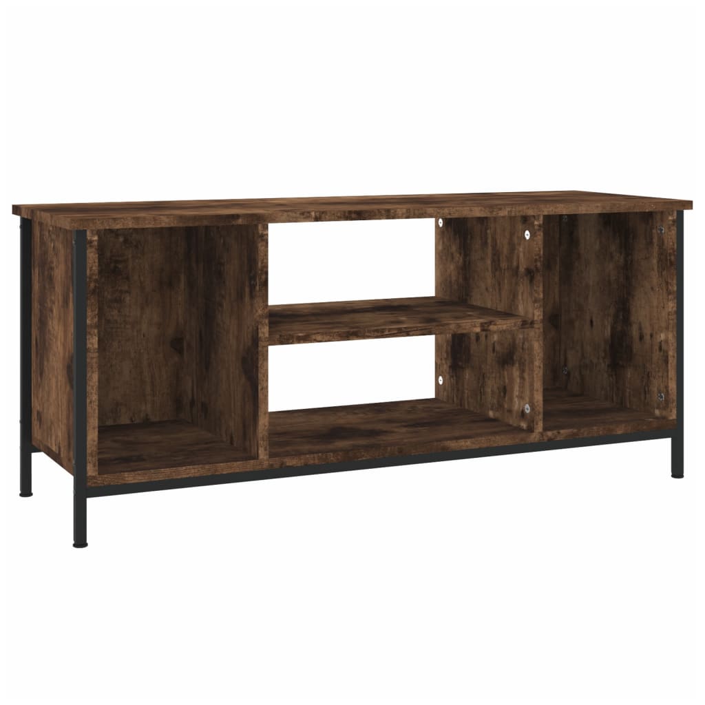 Tv-meubel 102x35x45 cm bewerkt hout eikenkleurig