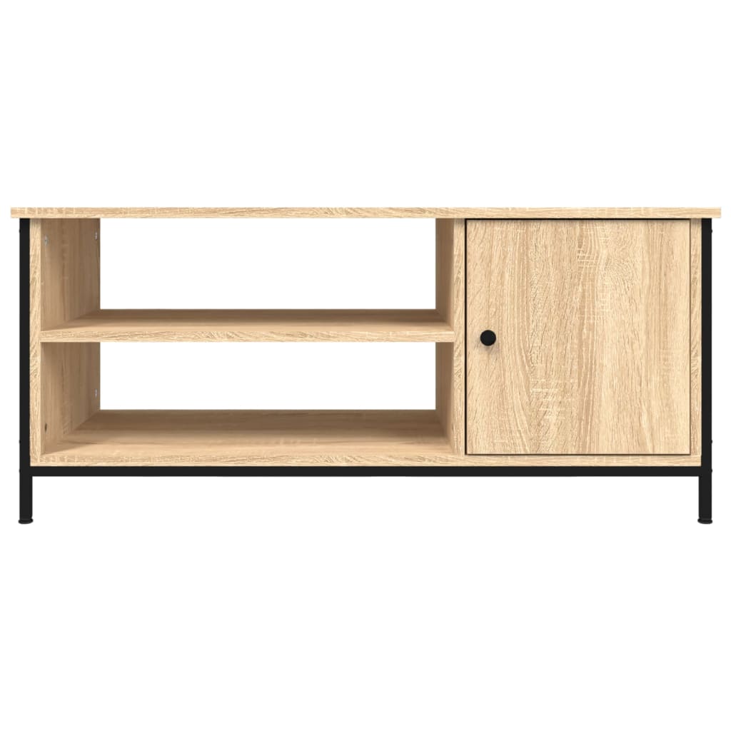 Tv-meubel 100x40x45 cm bewerkt hout