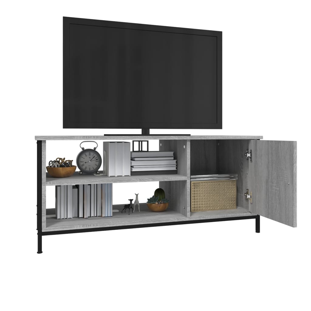 Tv-meubel 100x40x45 cm bewerkt hout