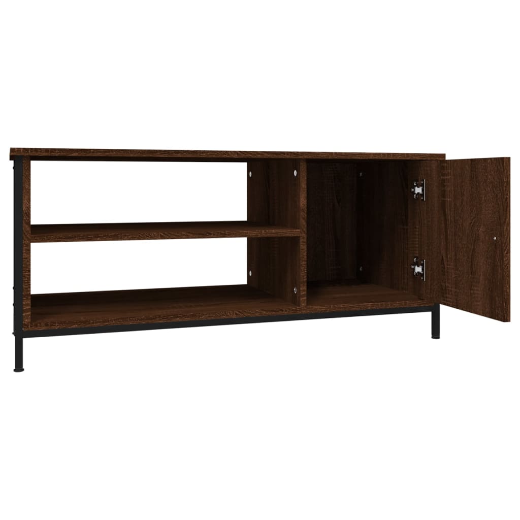 Tv-meubel 100x40x45 cm bewerkt hout