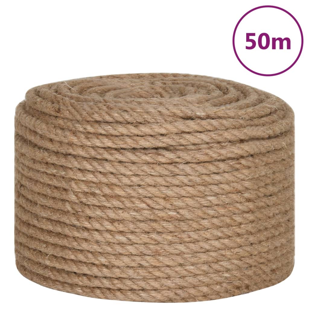 Touw 25 m lang 36 mm dik jute