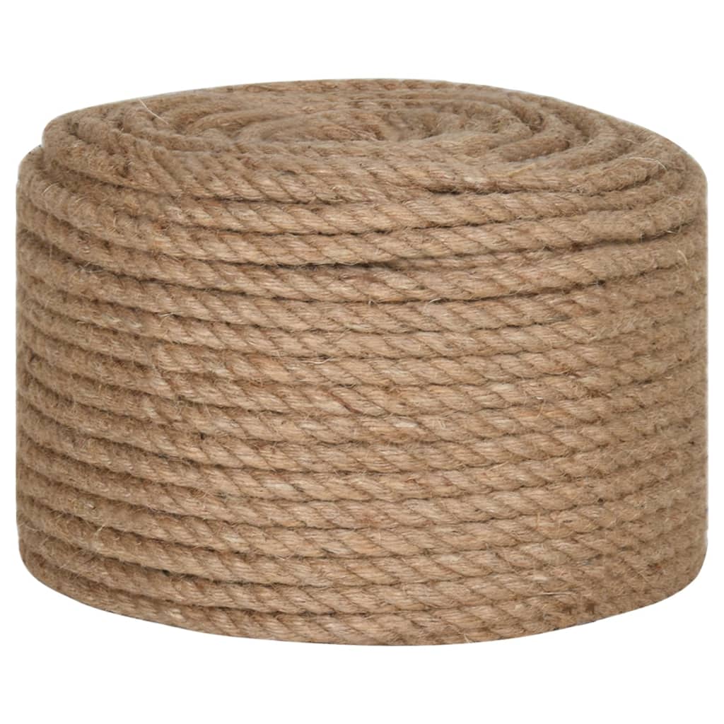 Touw 25 m lang 36 mm dik jute