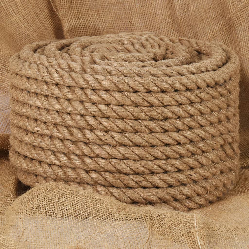 Touw 25 m lang 36 mm dik jute