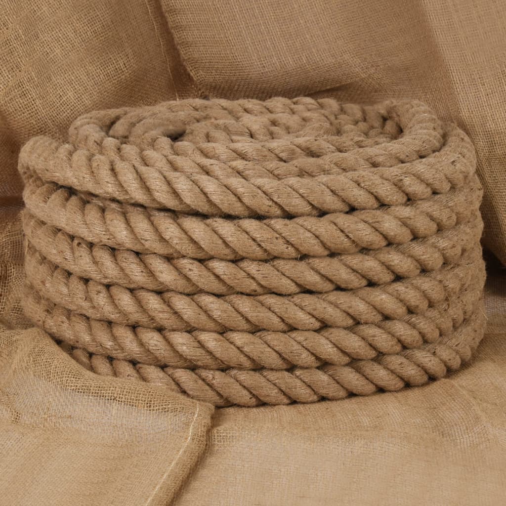 Touw 5 m lang 50 mm dik jute