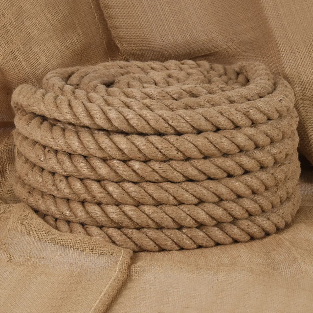 Touw 5 m lang 50 mm dik jute