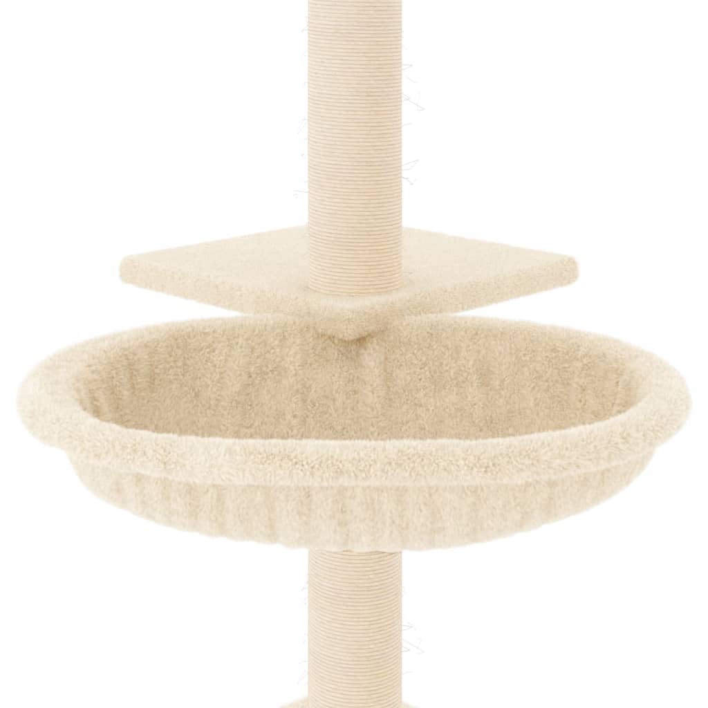 Kattenmeubel met sisal krabpalen 72 cm