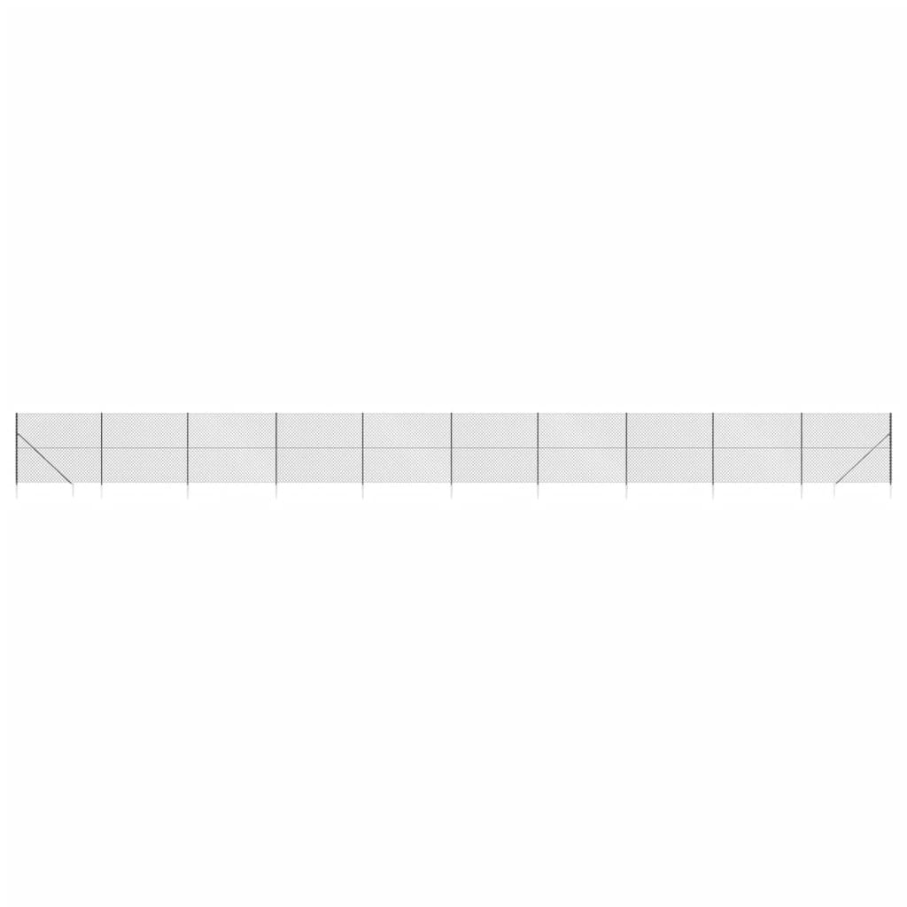 Gaashek met grondankers 0,8x25 m