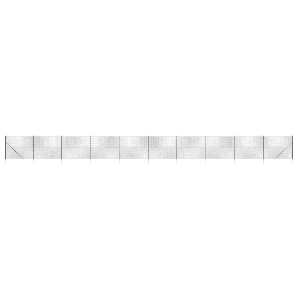 Gaashek met grondankers 0,8x25 m