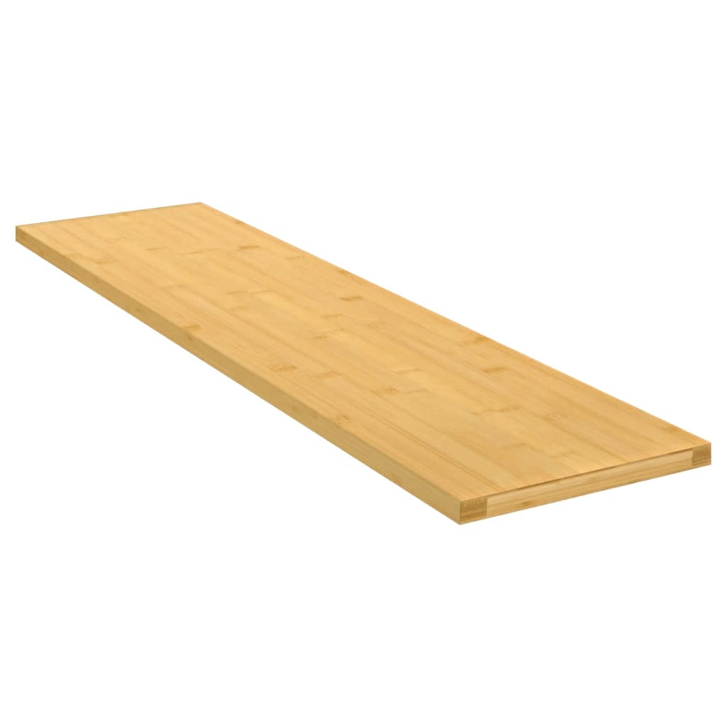 Wandschap 100x20x1,5 cm bamboe