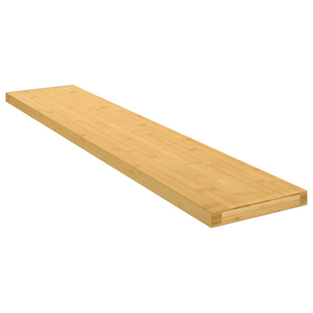 Wandschap 60x20x2,5 cm bamboe