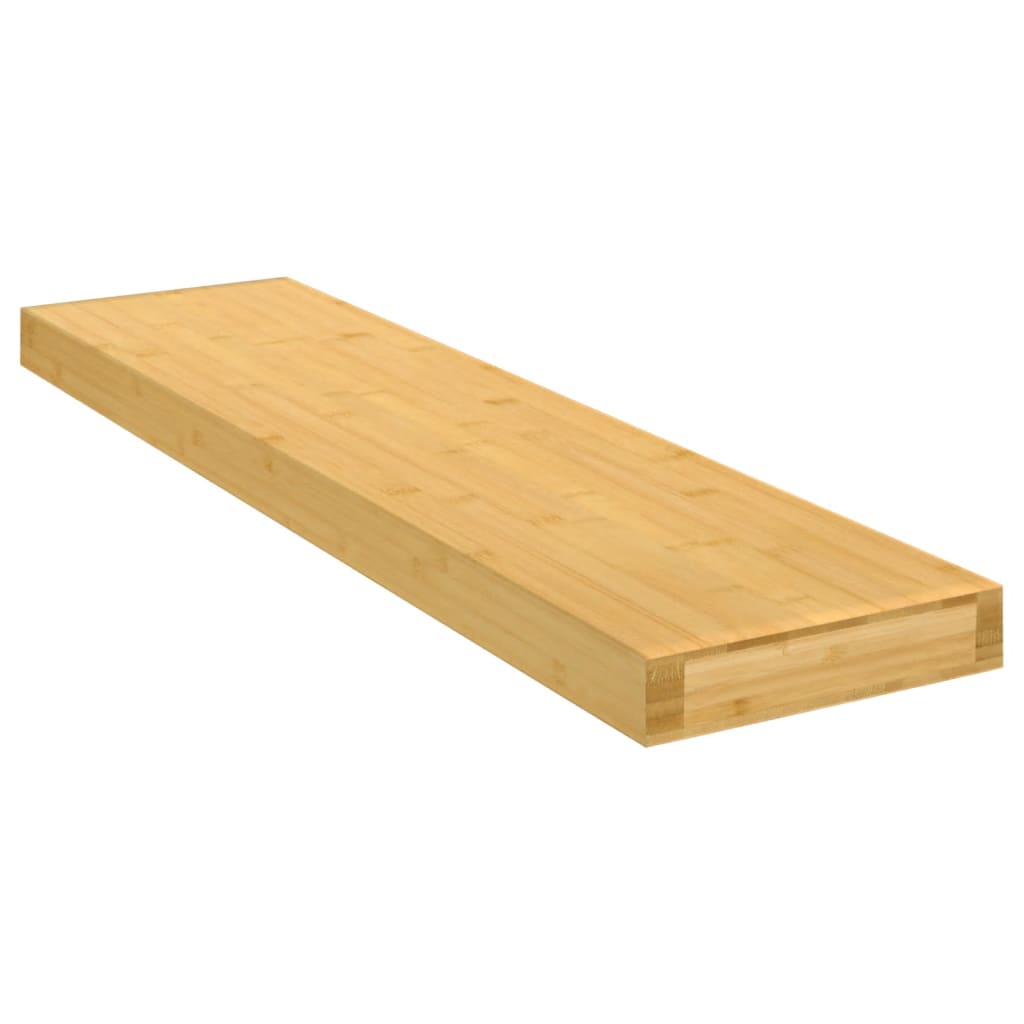 Wandschap 60x20x2,5 cm bamboe