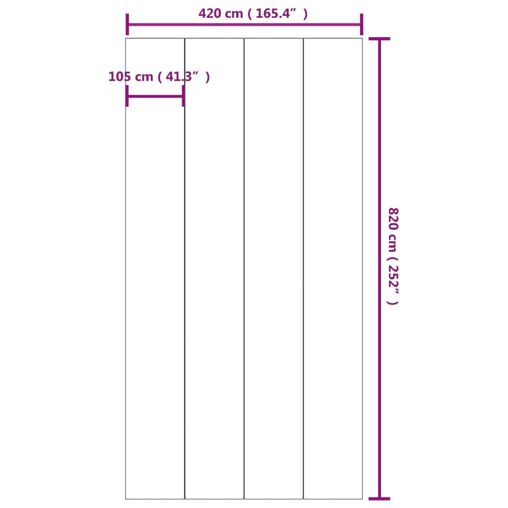 Zwembadgrondzeil 300x220 cm polyester geotextiel lichtgrijs