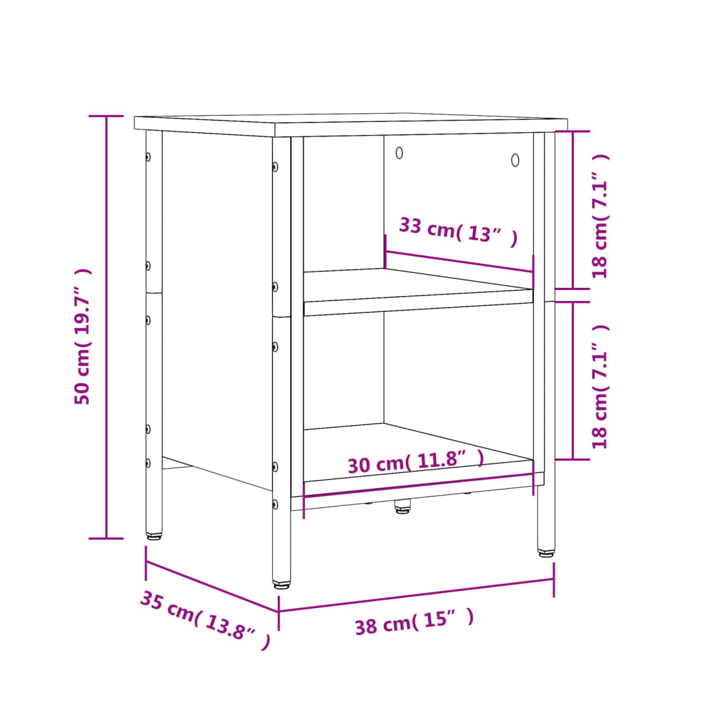 Schoenenkast 100x35x70 cm bewerkt hout